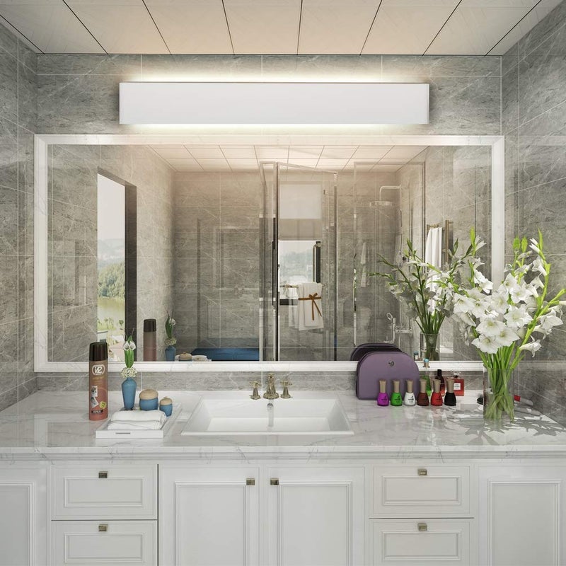 Aipsun 30W/32.6 inch Modern LED Vanity Light for Bathroom Light Fixture Up and Down Wall Light(Warm White 3000K) - Image 3